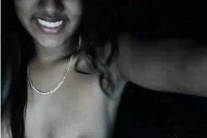 Sexy slim and lengthy haired Desi cam playgirl positions in the evening