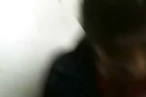 Stranger skank lets me cum on her scones for money in the public water closet