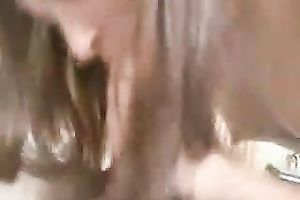 Skinny dark brown legal age teenager girlfriend engulfing my rod and riding it