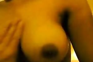 Impressive set of large pantoons of my sexy Malay chick when that babe is on top of me