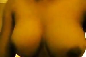 Impressive set of large pantoons of my sexy Malay chick when that babe is on top of me