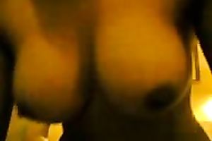 Impressive set of large pantoons of my sexy Malay chick when that babe is on top of me