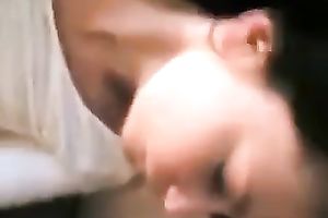 Amazing bosomy gorgeous cheating wife of my buddy sucks his adorable hard cock