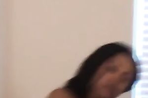 Petite ebon dirty slut wife is like a agreeable chocolate bar for a white guy