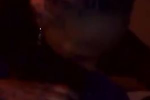 She needed a nice fix and sucked my shlong for a dose