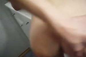 Blond haired pleasant GF of my buddy can't live without to be analfucked in the bath