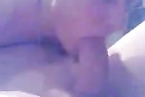 Girlfriend of mine loved to take huge shlong in her hot tiny face hole