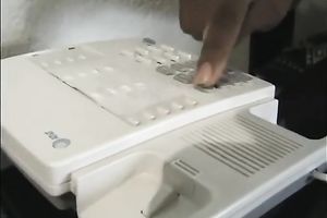 Busty redhead call girl arrives just now and sucks jock