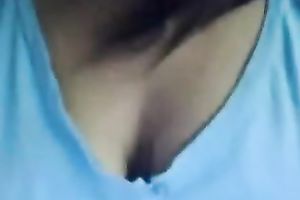 Slutty webcam brunette hair sucked sugar-plum and flashed her boobies