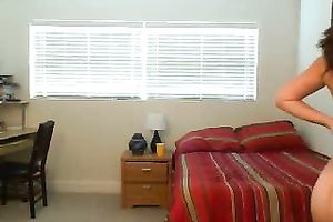 Mesmerizing black haired mother I'd like to fuck was boasting of her consummate knockers