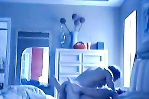 My ally surely enjoyed fucking his lusty GF missionary style in her bedroom