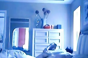 My ally surely enjoyed fucking his lusty GF missionary style in her bedroom