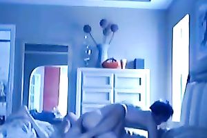 My ally surely enjoyed fucking his lusty GF missionary style in her bedroom