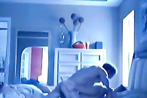 My ally surely enjoyed fucking his lusty GF missionary style in her bedroom