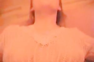 Nerdy obese coed keeps moaning whilst I fuck her missionary style