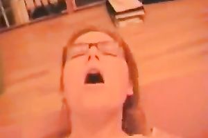 Nerdy obese coed keeps moaning whilst I fuck her missionary style