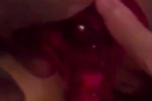 My perverted GF likes flashing and teasing her pink wet crack in close-up vid