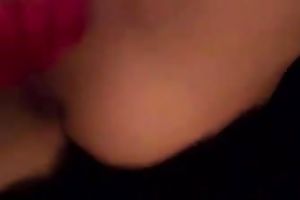My perverted GF likes flashing and teasing her pink wet crack in close-up vid