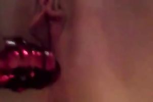 My perverted GF likes flashing and teasing her pink wet crack in close-up vid