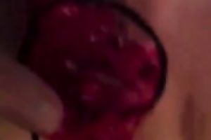 My perverted GF likes flashing and teasing her pink wet crack in close-up vid