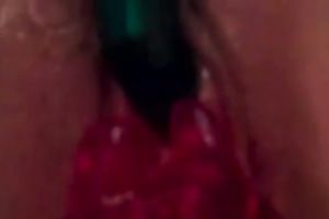 My perverted GF likes flashing and teasing her pink wet crack in close-up vid