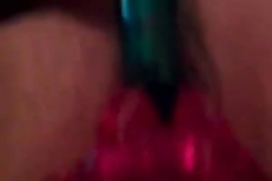 My perverted GF likes flashing and teasing her pink wet crack in close-up vid