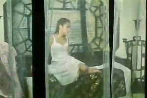 Lesbian chinese hotties pleasing every other during the time that taking baths