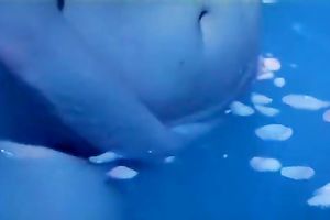 Lesbian chinese hotties pleasing every other during the time that taking baths