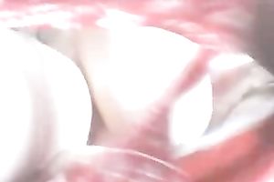 Taking off my red pants on web camera and masturbating