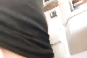 Charming blond in glasses sucks my hard weenie and gets facial