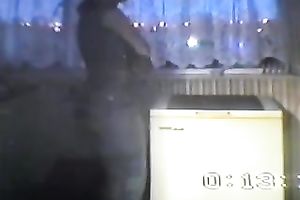 My perverted and lustful math teacher with chunky butt dildoing