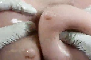 A freaky but very useful sex toys in shape of large bra buddies