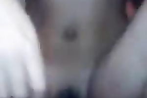 Fucking my skanky dark brown cheating wife in the trimmed muff