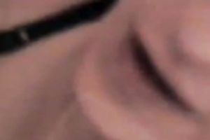 Curly haired lusty white bitch sucked knob in advance of petting herself with sex-toy