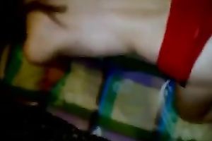 Brunette paramour in red pants lets me fuck her wet crack from behind