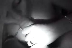 My jock in the darkness getting served with a great head