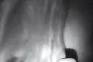 My jock in the darkness getting served with a great head