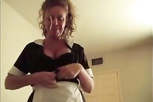 Curly horny amateur nympho provides my rock hard knob with a fellatio