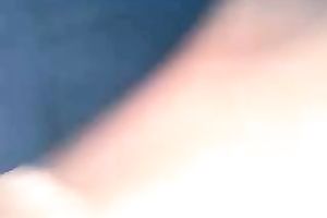 Light haired breasty dilettante white lady let her BF tease her cookie for me on cam