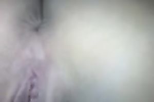 Blue-eyed girlfriend fingers her cunt in front of me