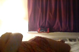 Rubbing my nice-looking legs with lotion when I got recent out the shower