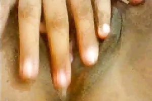 Awesome Colombian cunt all bald and clean for masturbation