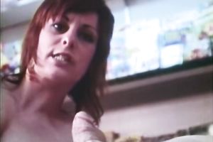 Kinky stud eats smelly love tunnels of freaky gals in the shop