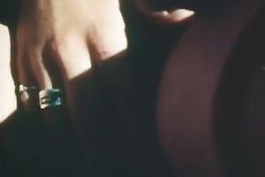 Sizzling skinny housewife admires a dude with her oral job skills