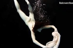 Slender pale skin Russian harlots in the pool undressed