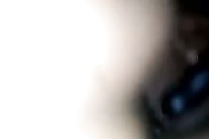 My horny white wife rubs her clitoris with a toy during the time that I fuck her creamy bawdy cleft