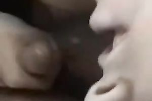 She sucked my jock and looked at me as if challenging