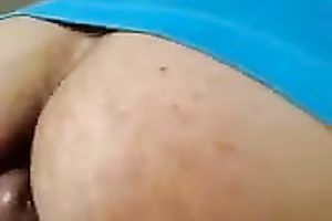 Fat and breasty slut from my block tops my well hung prick