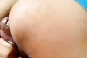 Fat and breasty slut from my block tops my well hung prick