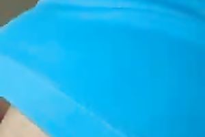 Fat and breasty slut from my block tops my well hung prick